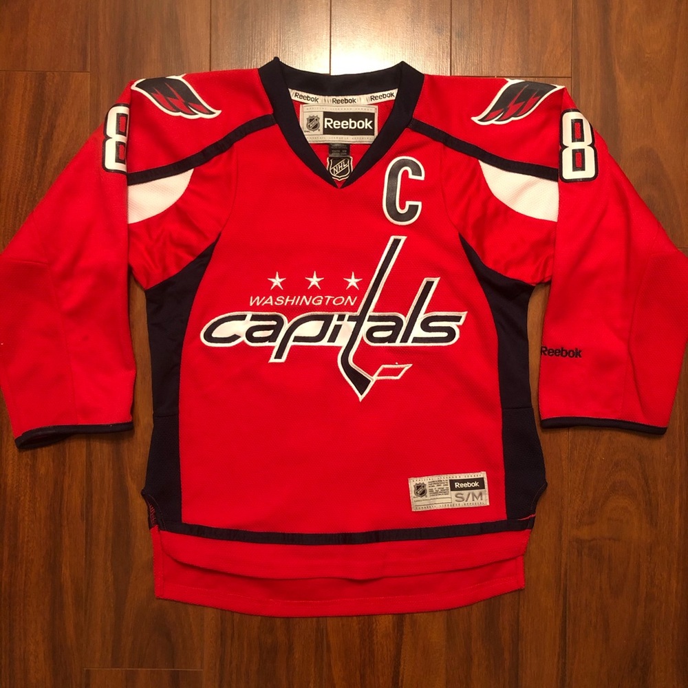 Alexander Ovechkin CCM youth NHL Hockey jersey s/m